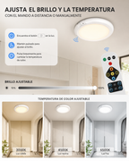 Lámpara LED con sensor |  sin cables, sin instalación.