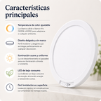 Lámpara LED con sensor |  sin cables, sin instalación.