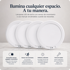 Lámpara LED con sensor |  sin cables, sin instalación.