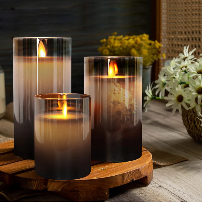 Set de velas LED | Sin llama