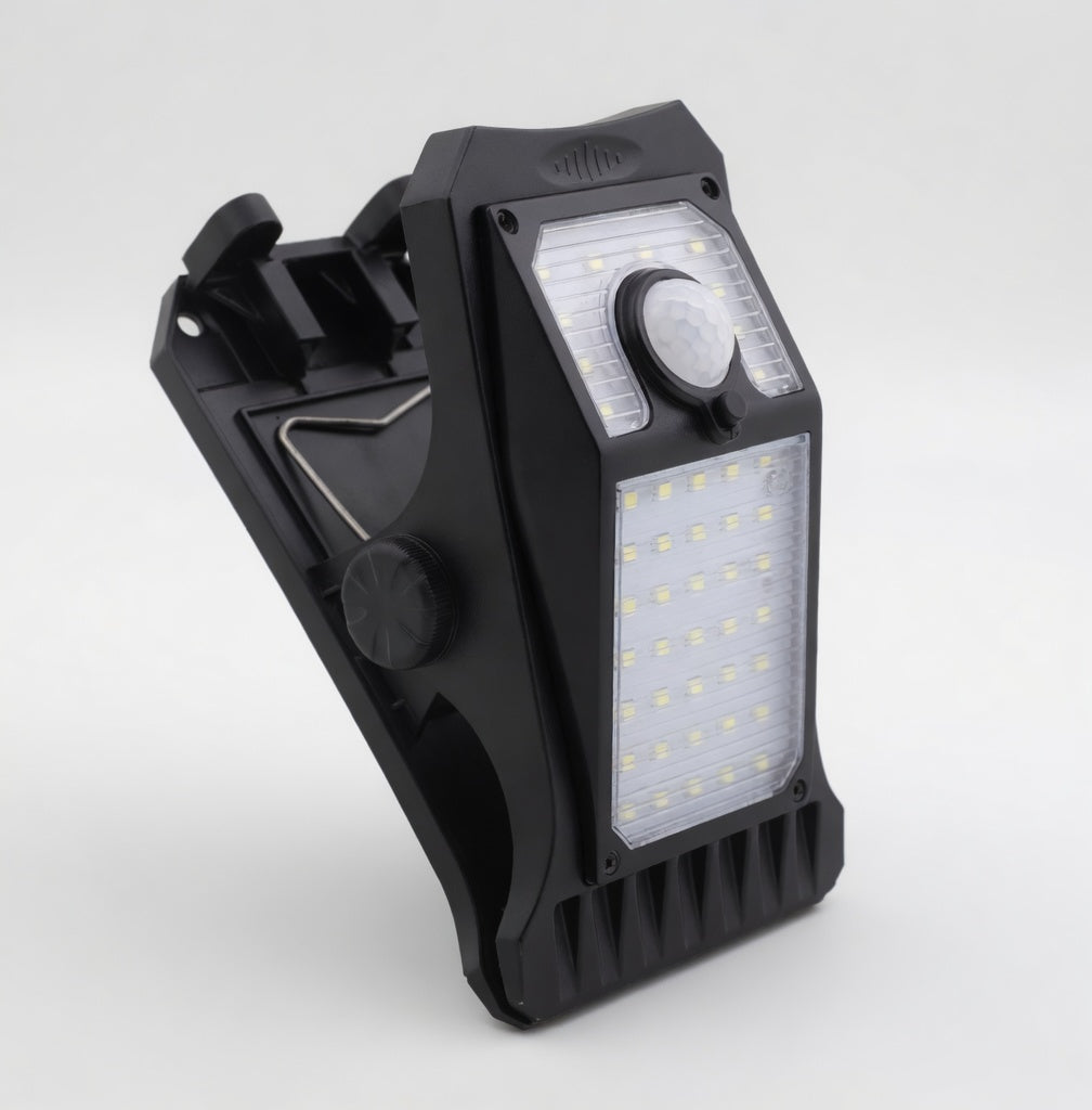 Luz LED Clip con Sensor y Carga Solar | Ilumina sin instalaciones